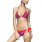 Stylish Women's Bikini Swimsuit, Tie-Dye Bathing Suit, Summer Swimwear, Beach Ready, Pool Party Essential, Perfect for Vacation