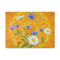 Glass Cutting Board — Bright Sunflower & Wildflower Kitchen Cutting Board