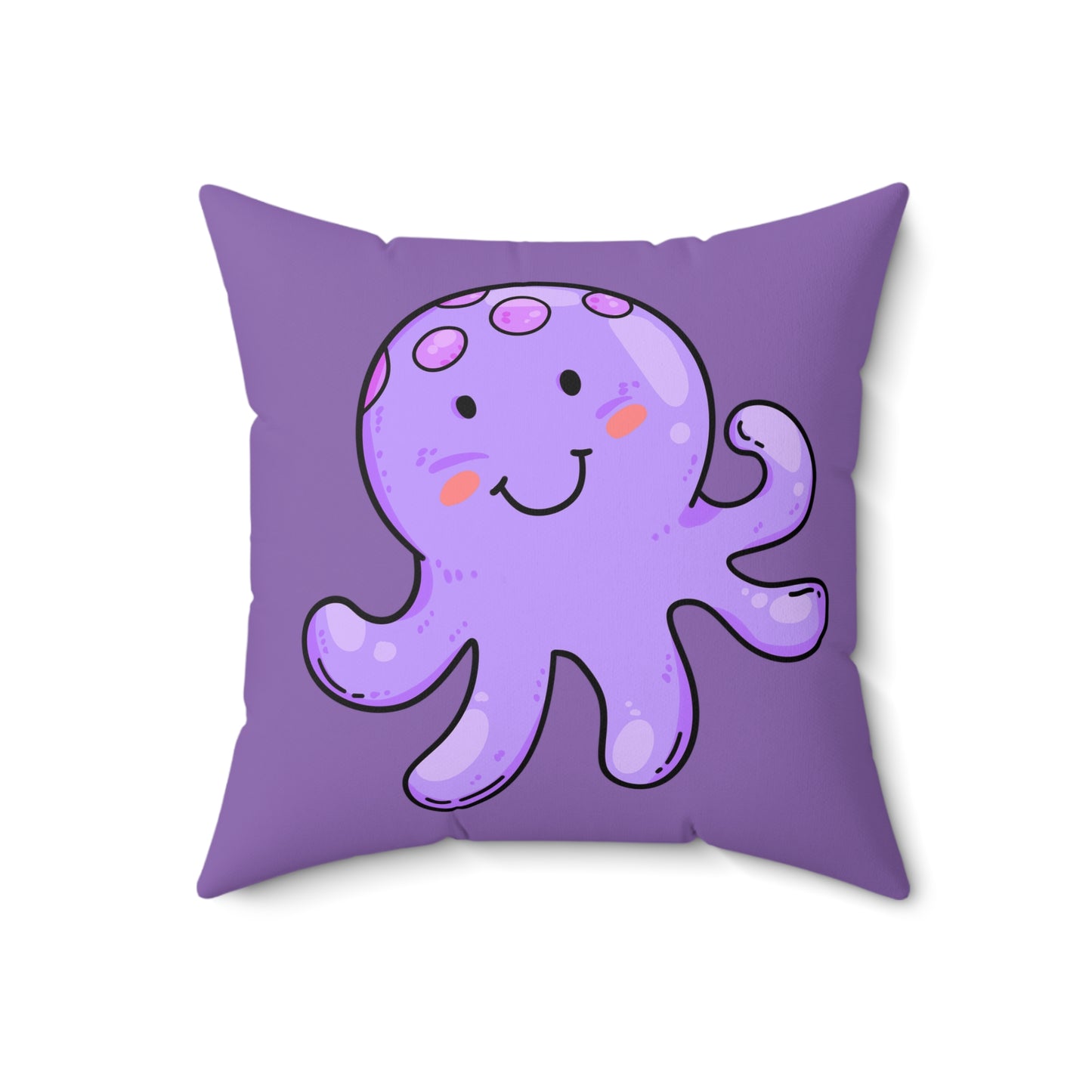 Cute Octopus Decorative Pillow