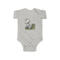Infant Fine Jersey Bodysuit - Zebra