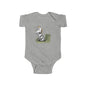 Infant Fine Jersey Bodysuit - Zebra