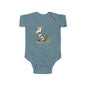 Infant Fine Jersey Bodysuit - Zebra