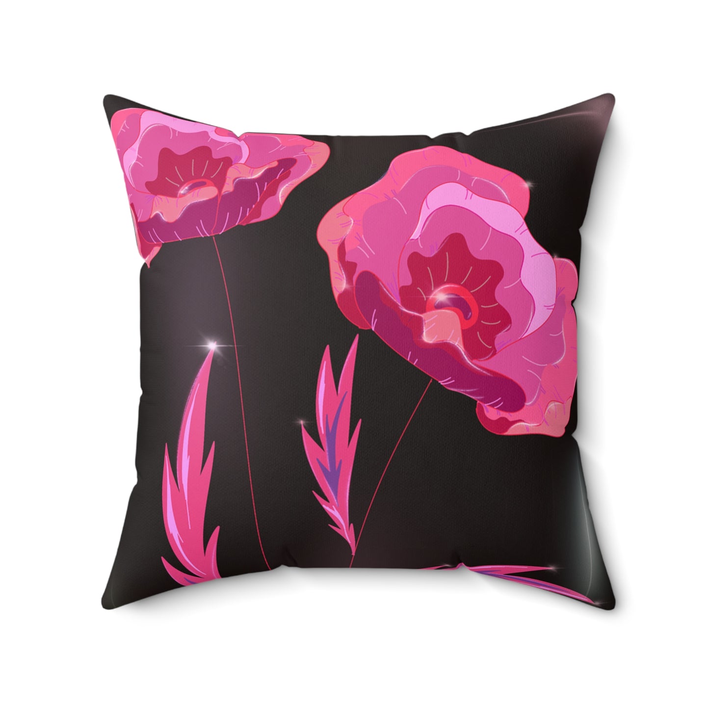 Spun Polyester Square Pillow