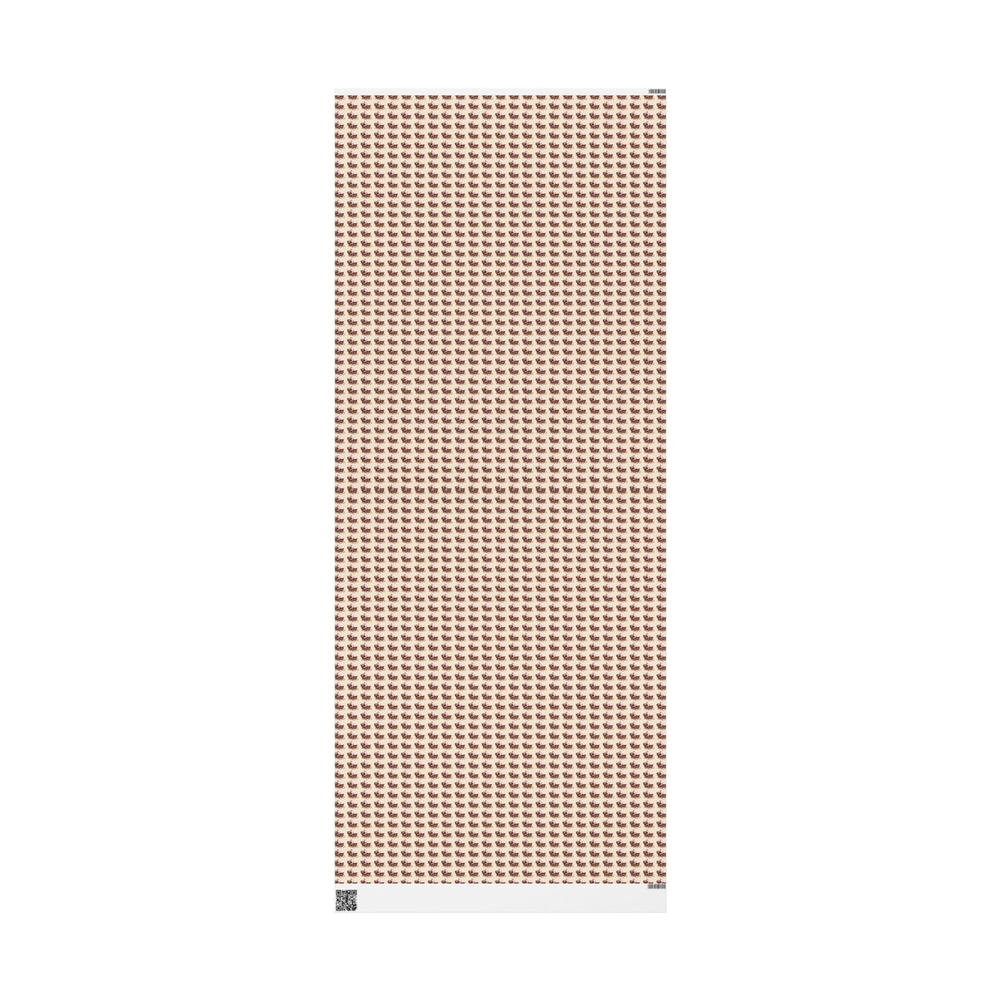 Vintage Santa Gift Wrapping Paper Roll — Holiday Present Wrap