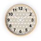Modern Wave Pattern Wall Clock, Home Decor, Unique Gift, Coastal Vibes, Timepiece, Minimalist Design, Office Decor
