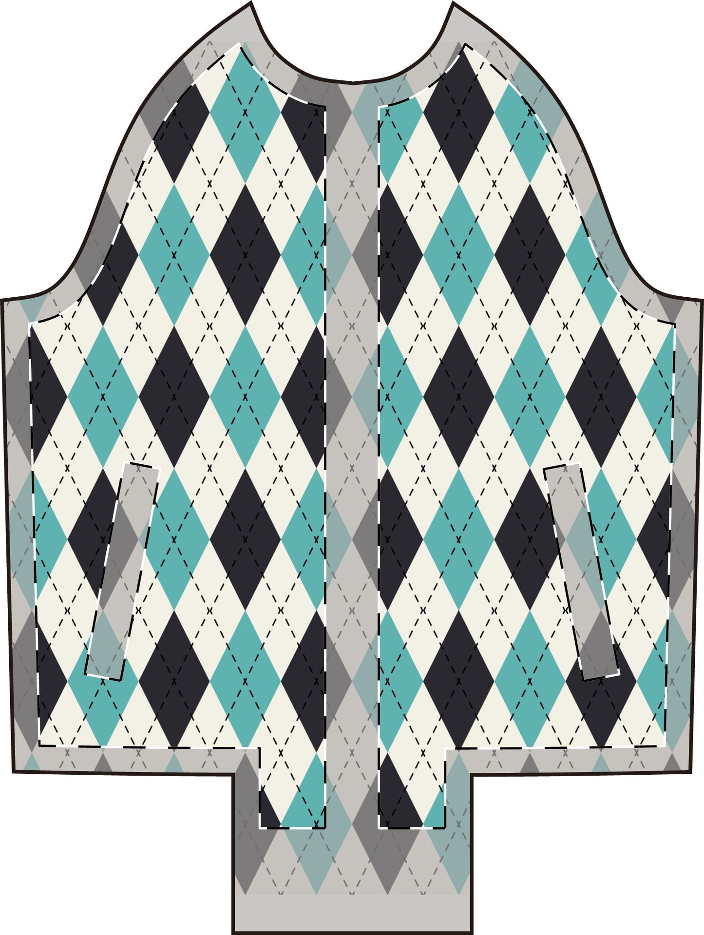 Women's Varsity Jacket (AOP)