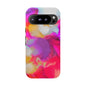 Floral Phone Case: Stylish Art for Your Device, Tough Cases, Gift for Her, Flower Print, Trendy Accessories, Phone Protection