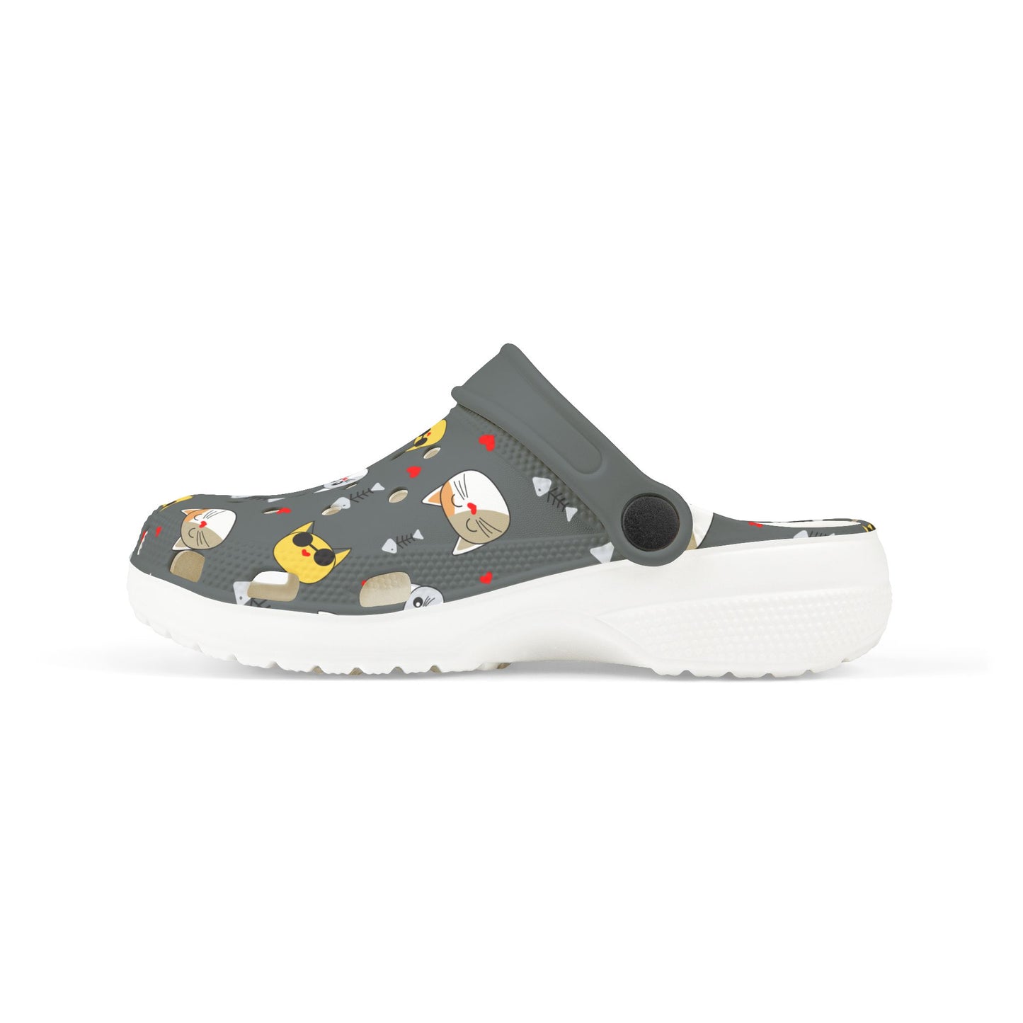 Adorable Kids'  Foam Clogs with Playful Animal Print