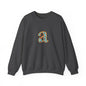 Personalized Initial Sweatshirt, Cozy Unisex Crewneck, Custom Gift for Her, Monogrammed Apparel, Perfect for Birthdays and Holidays