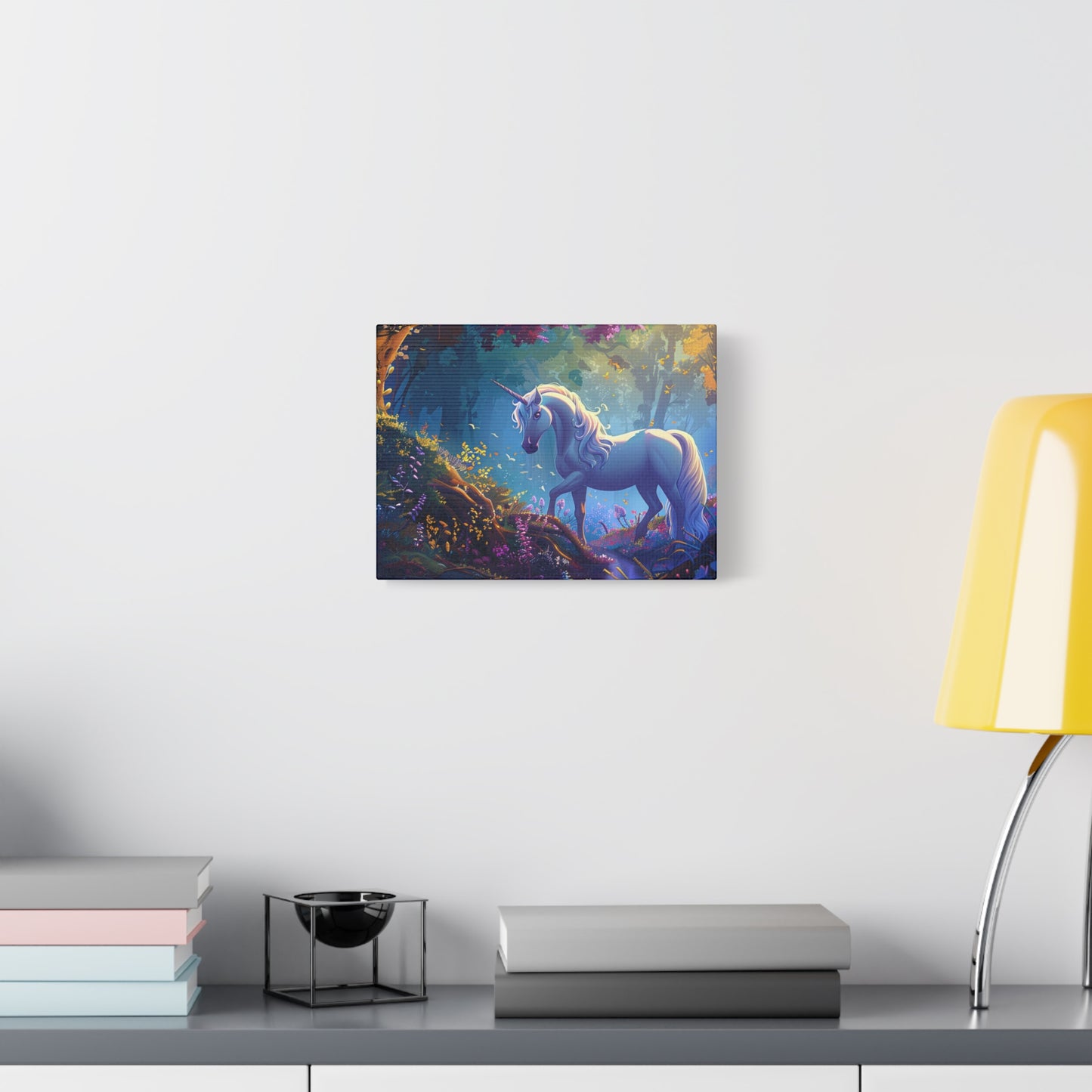 Matte Canvas, Stretched, 1.25" - Unicorn