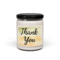 Thank You Scented Soy Candle — 9oz Gratitude Gift Candle