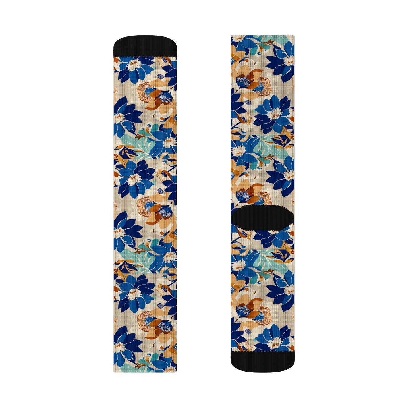 Floral Design Sublimation Socks | Cozy Floral Print Socks, Trendy Gift for Her, Unique Sleepwear Additions, Fashion Accessories, [...]