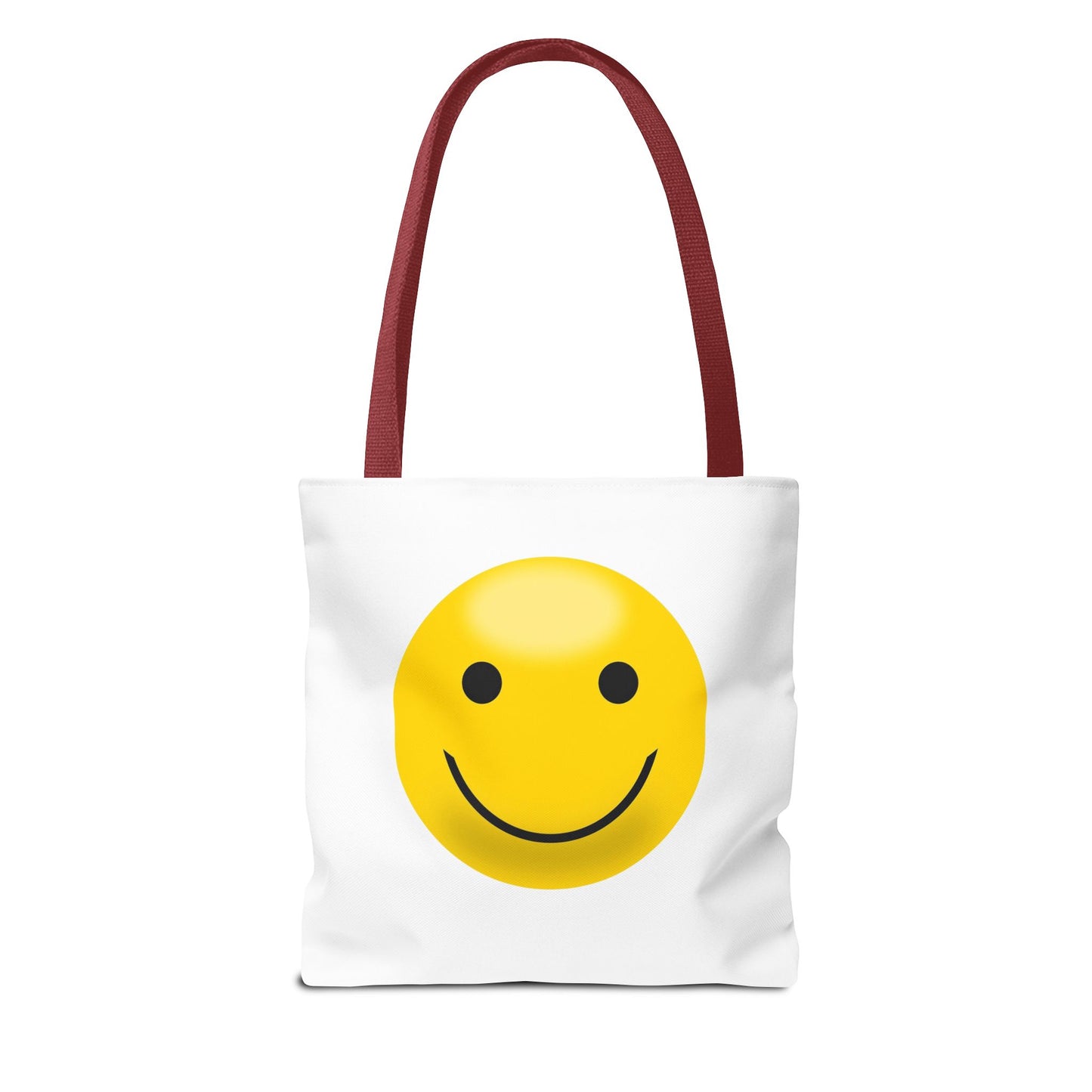 Smiley Face Tote Bag, Eco-Friendly Shopping Bag