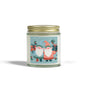Festive Scented Candles | Coconut Apricot Wax, Holiday Decor, Gifts for Her, Home Fragrance, Christmas, Cozy Atmosphere, Seasonal Decor