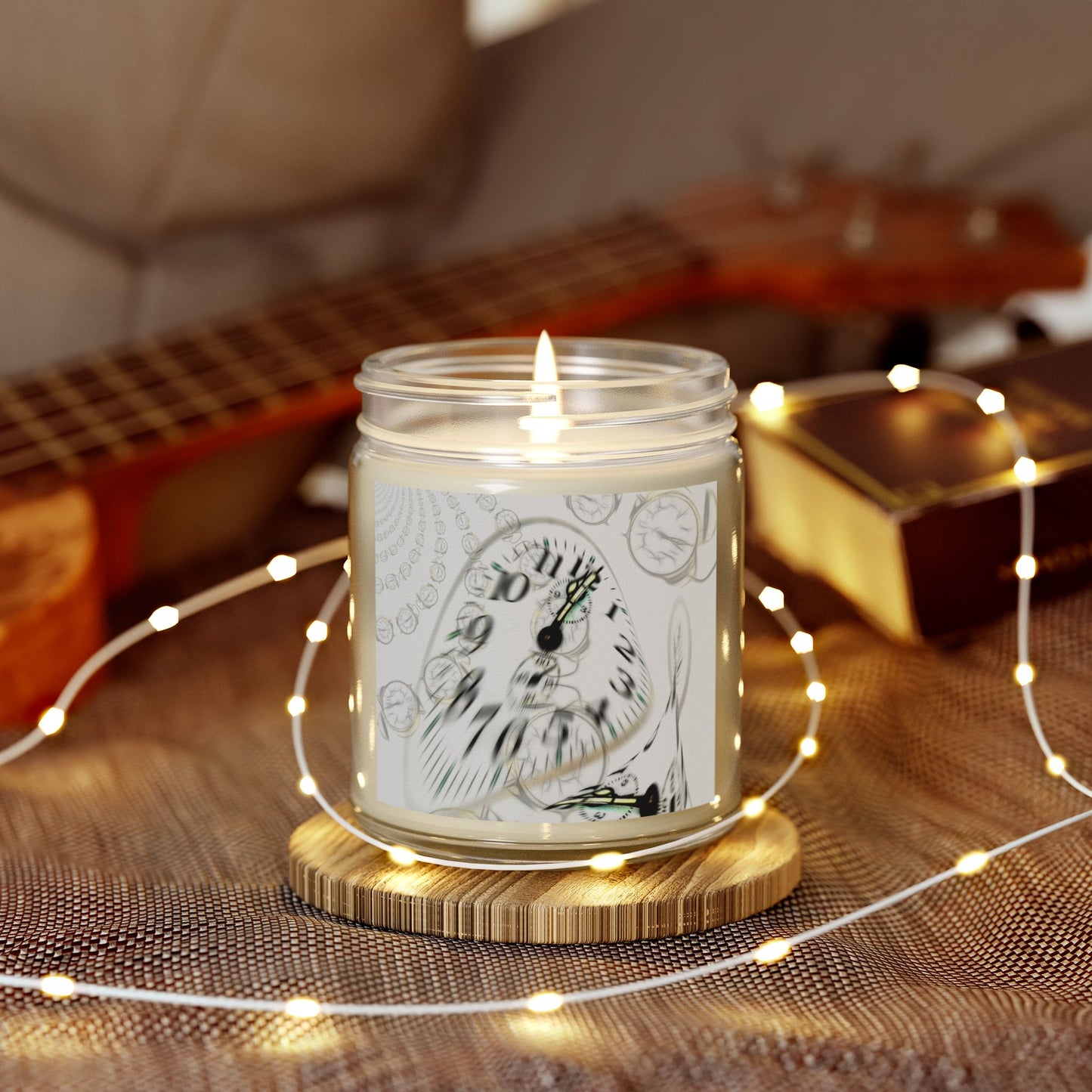 Coconut Apricot Scented Candle, Relaxing Aromatherapy Gift, Home Decor, Cozy Ambiance, Unique Housewarming Present, Holiday Gift Idea