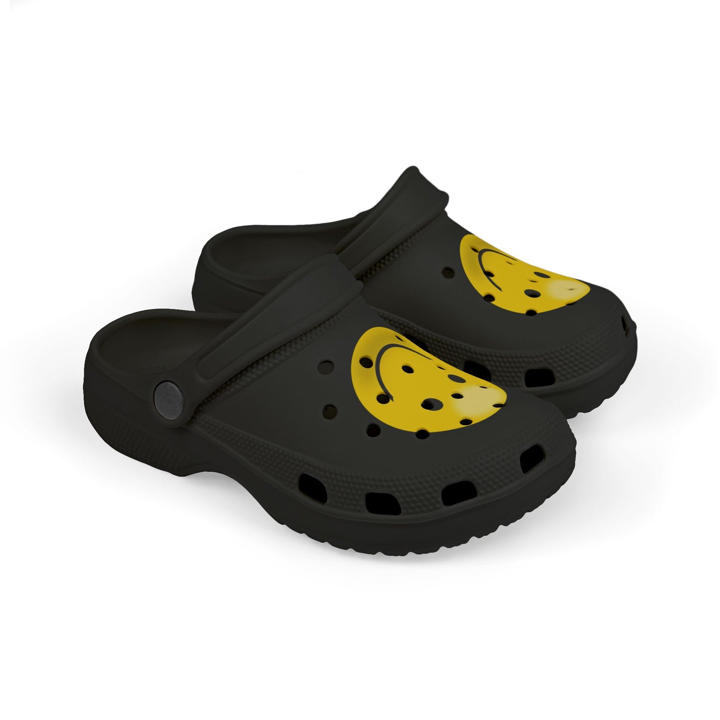 Smiley Face Clogs, Kid's EVA Foam Shoes