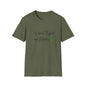 Unisex Softstyle T-Shirt: "Weed Makes Me Happy" - Perfect for Cannabis Enthusiasts, Relaxation, Casual Wear, Gifts, Festivals
