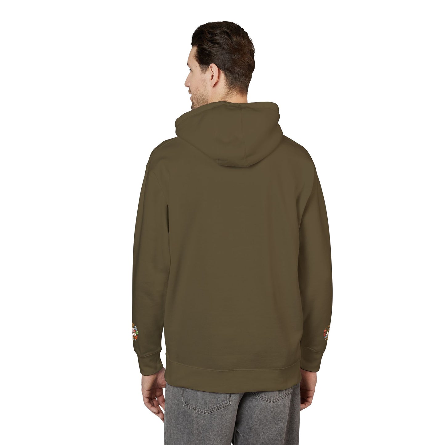 Floral Unisex Fleece Hoodie - Cozy Gift for Nature Lovers, Perfect for Fall, Spring, Birthdays, Relaxation, Outdoor Activities