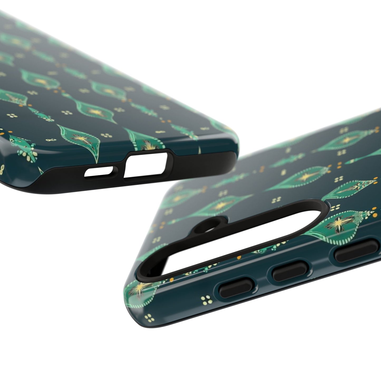 Emerald Boho Teardrop Phone Case