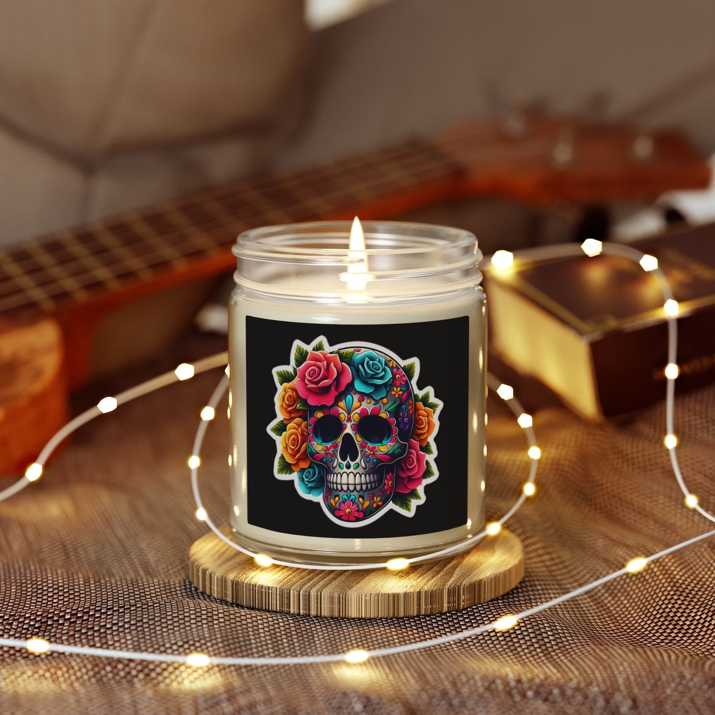 Scented Candles, Coconut Apricot Wax (4oz, 9oz)