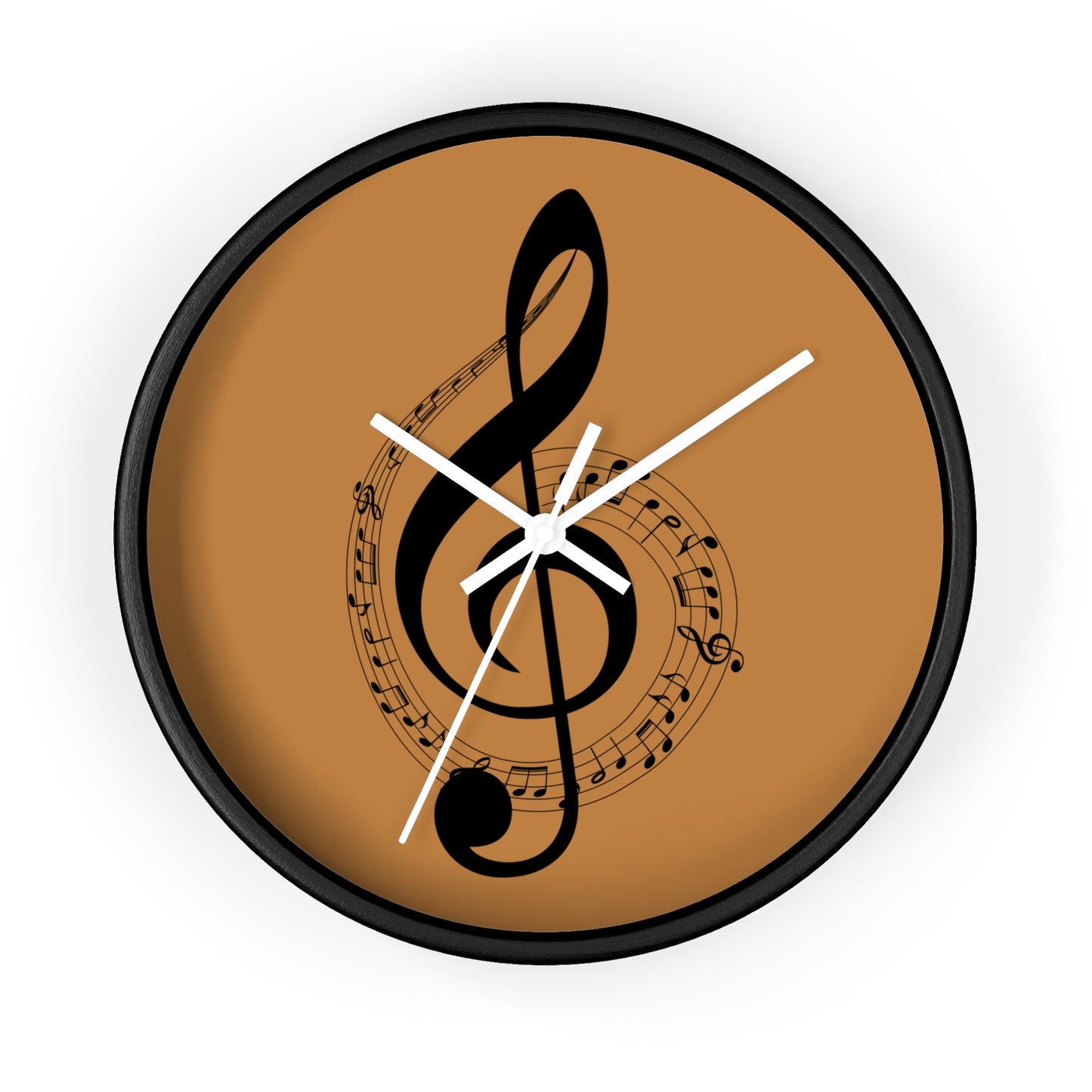 Musical Note Wall Clock