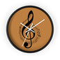 Musical Note Wall Clock