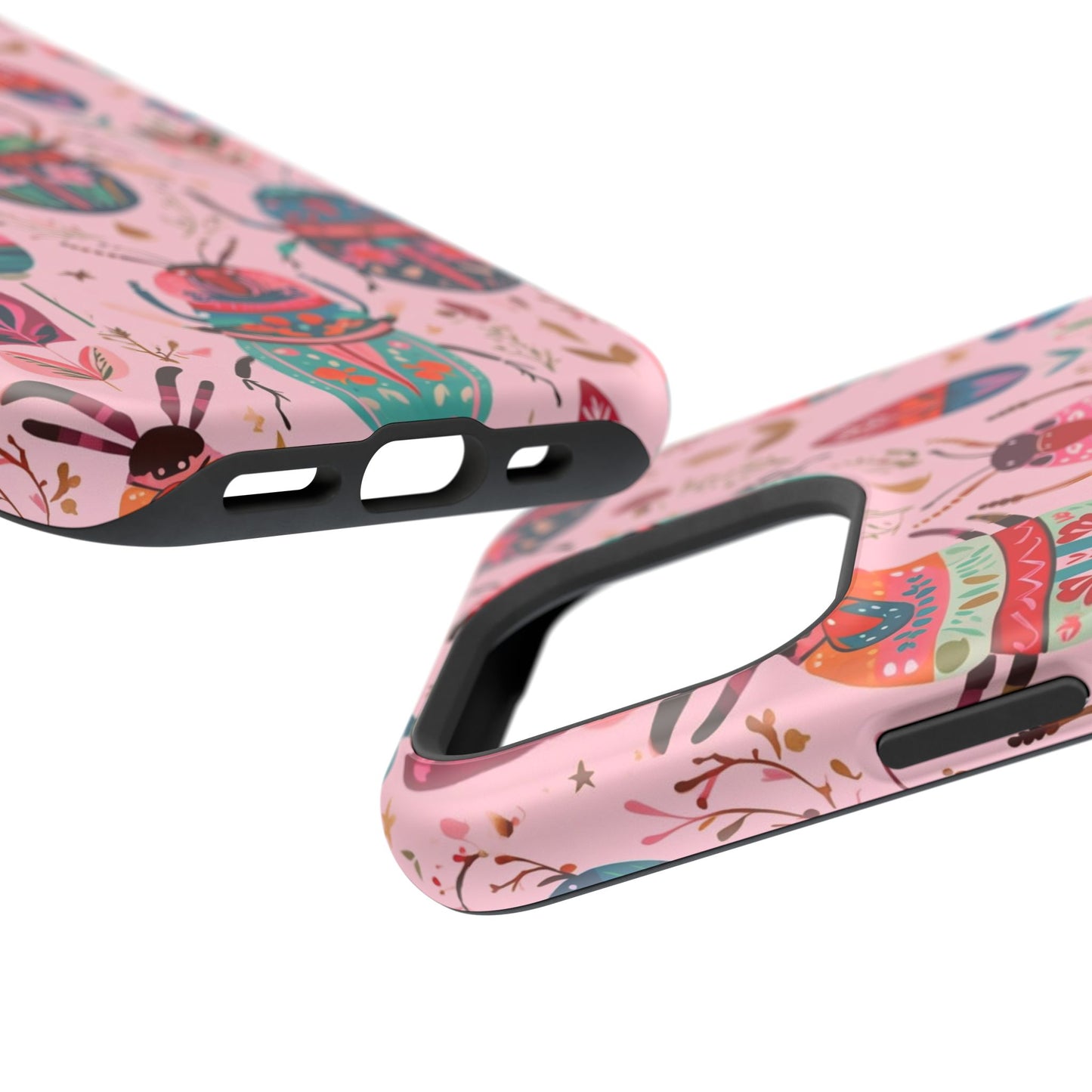 Phone Case — Colorful Boho Beetle Magnetic Impact-Resistant Cover