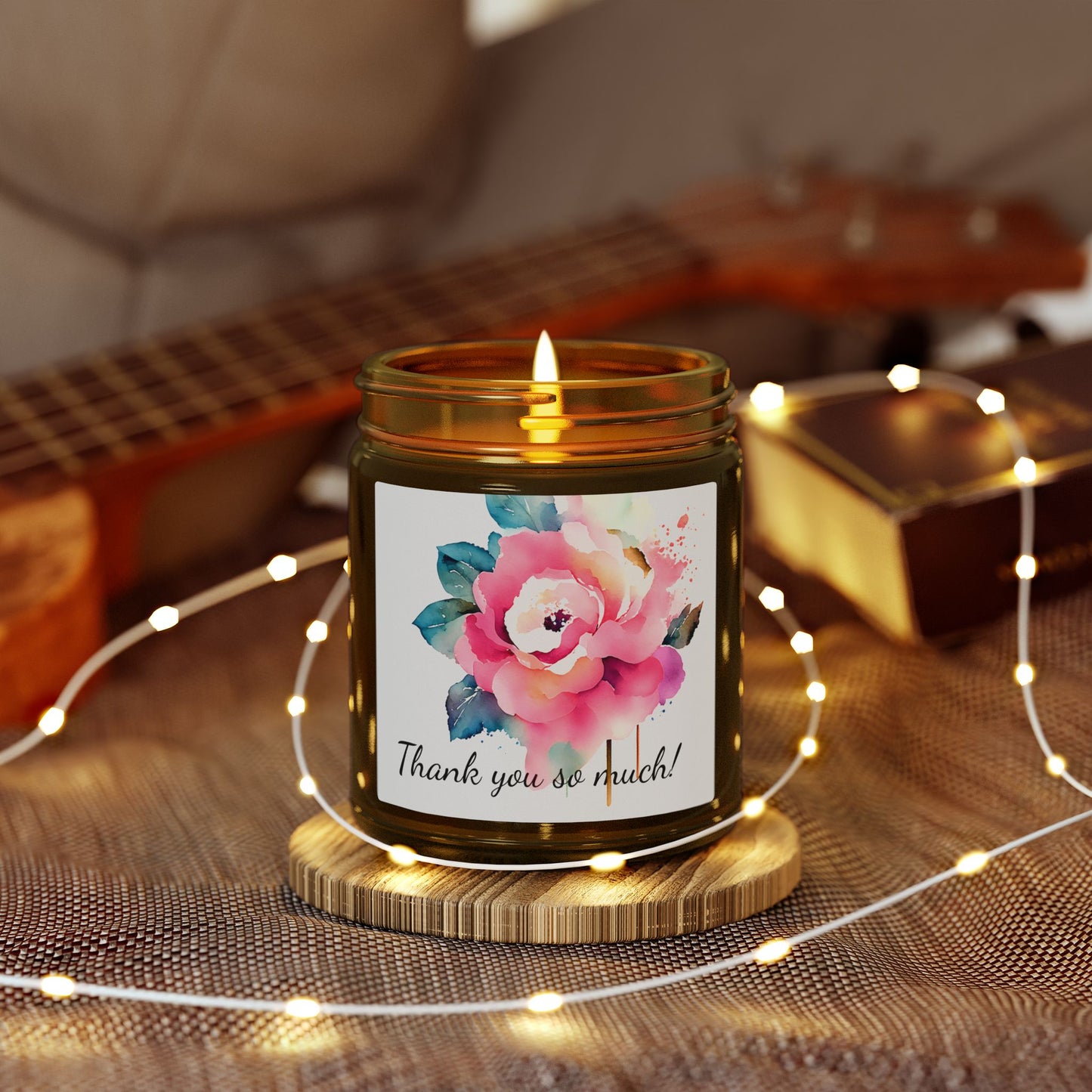 Floral Scented Candles - Thank you so much