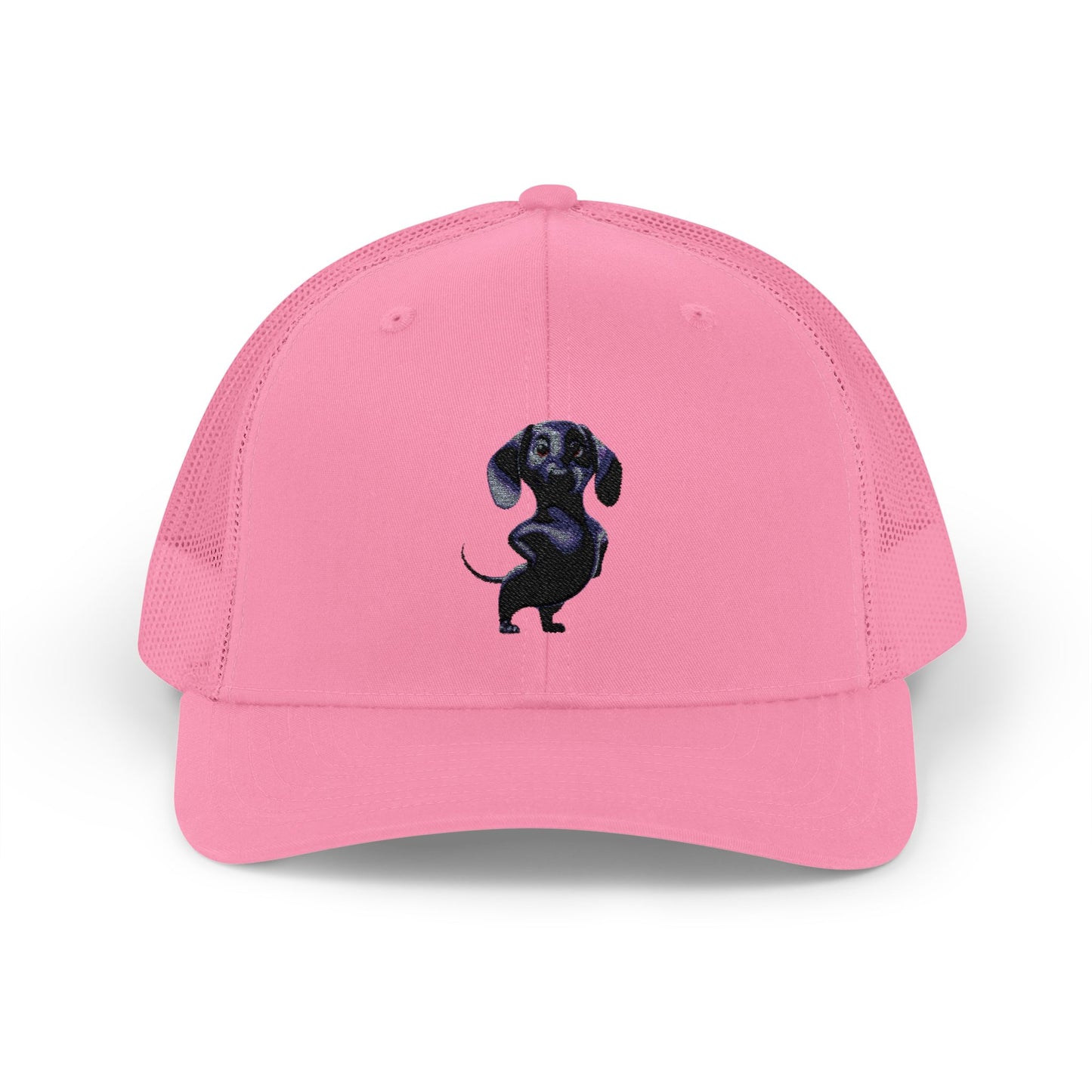 Dachshund Galaxy Trucker Cap – Embroidered Space Sausage Dog Snapback