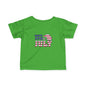 Patriotic Infant Tee - Celebrate 4th of July, Baby Independence Day Shirt, USA Toddler Tee, Children's Holiday Apparel, Red White Blue Tee