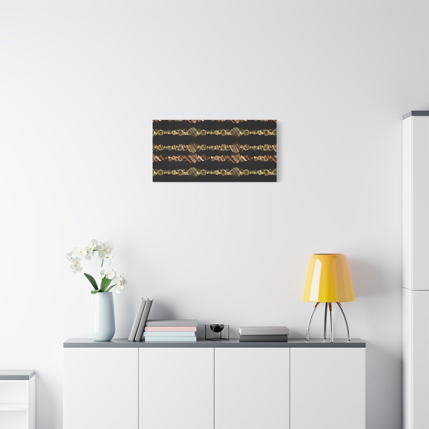 Artistic Canvas Gold and Black