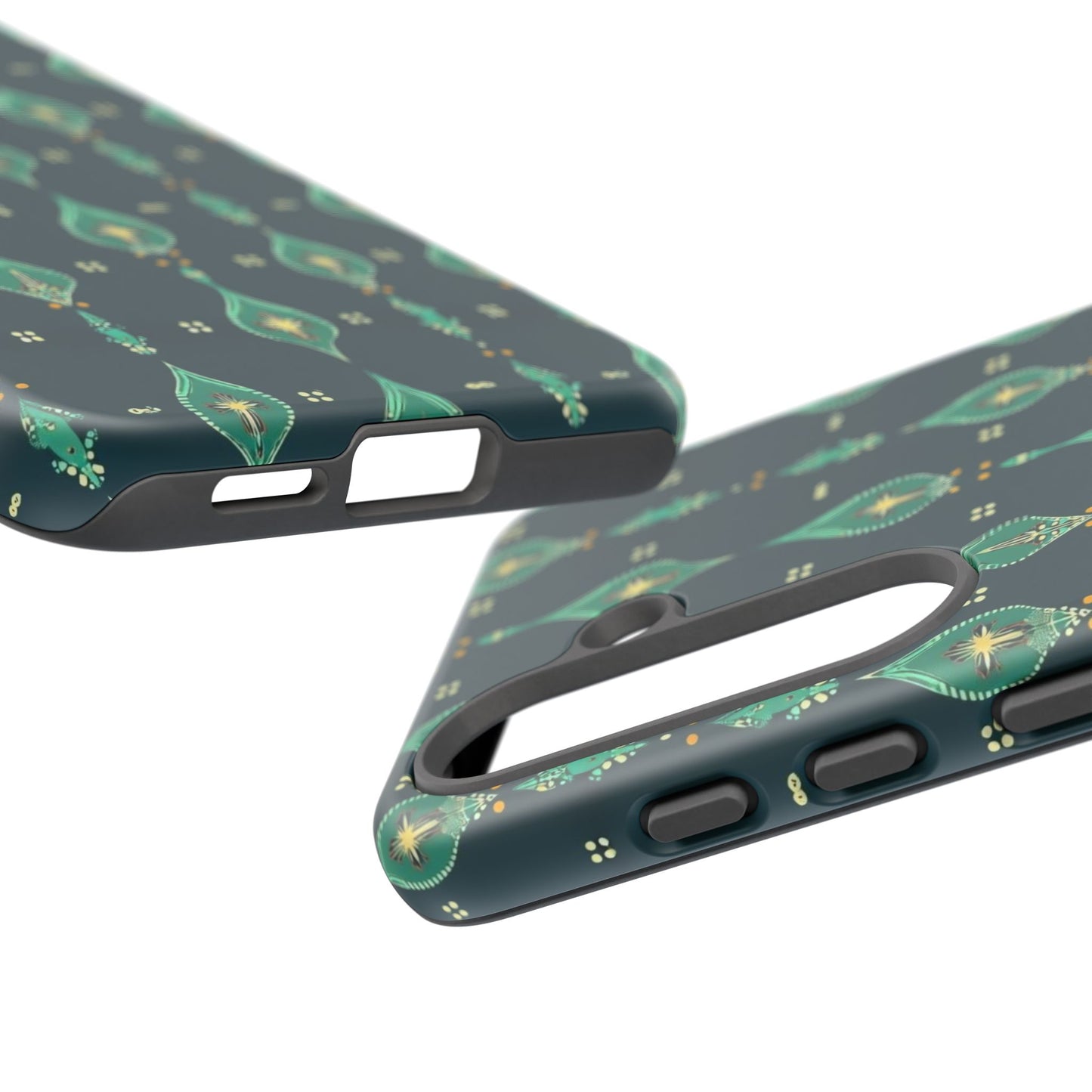 Emerald Boho Teardrop Phone Case