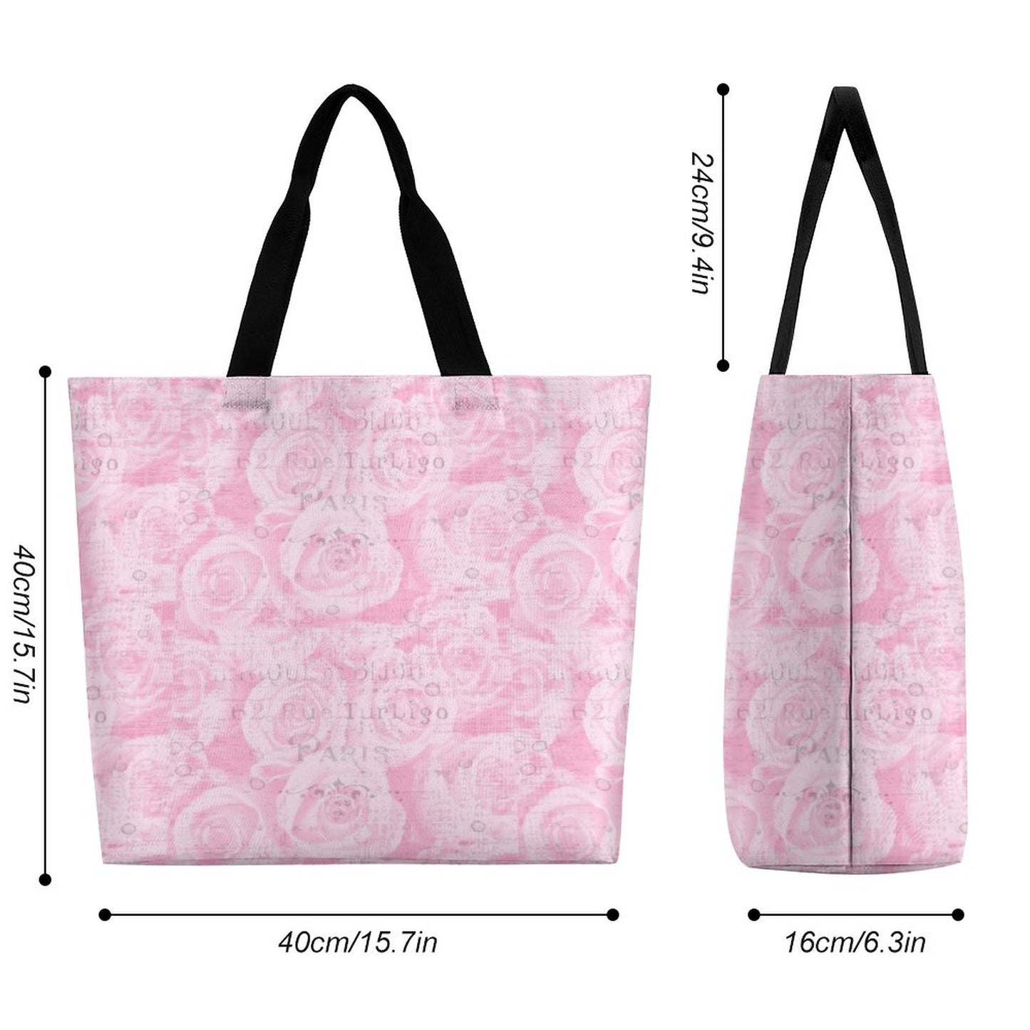 Large One Shoulder Shopping Bag