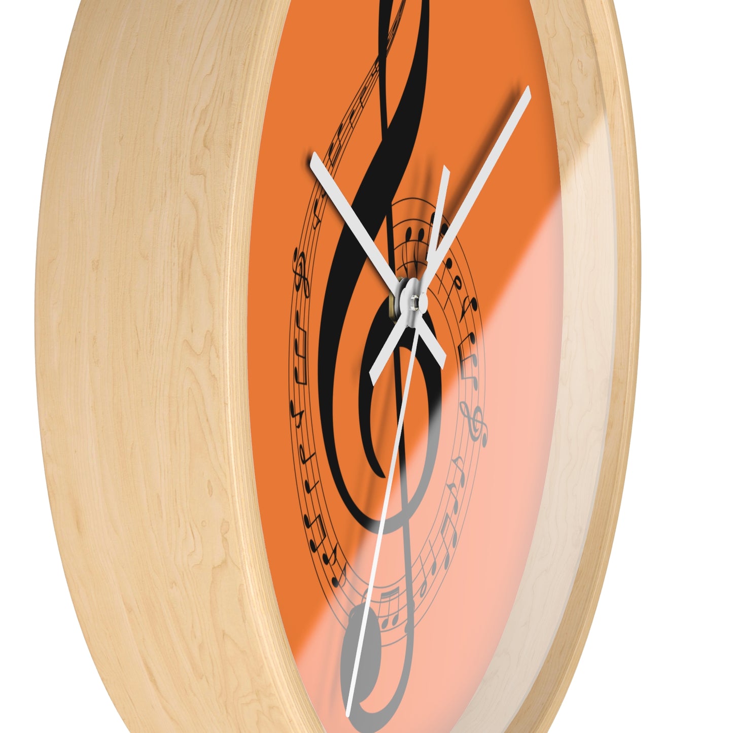 Musical Notes Wall Clock, Perfect Gift for Musicians