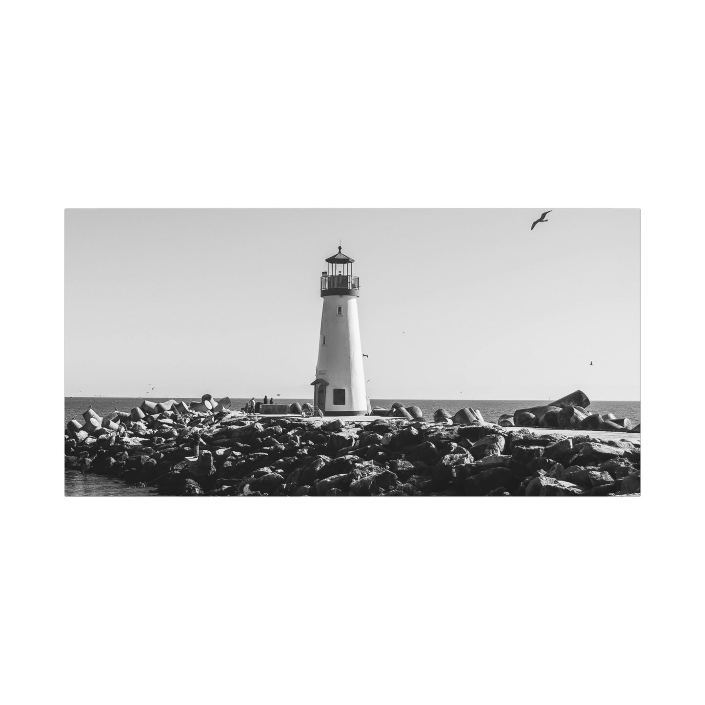Matte Canvas, Stretched, 1.25" - Lighthouse