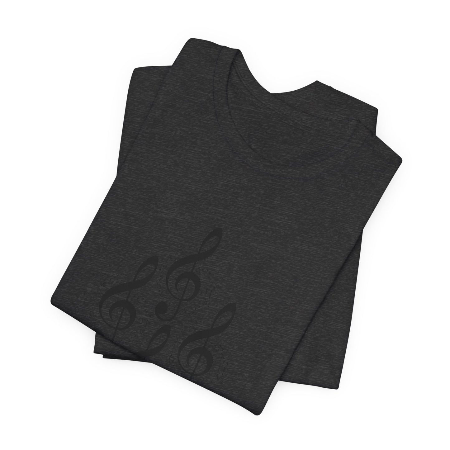 Musical Notes Tee - Perfect for Music Lovers, Casual Wear, Concerts, Festivals, Unique Gift Idea