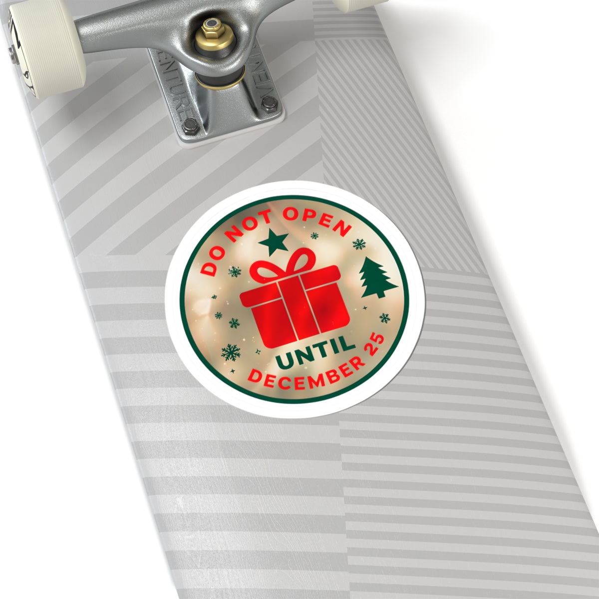 Holiday Gift Reminder Kiss-Cut Stickers