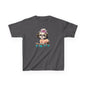 Cute Puppy Skateboard Kids Tee