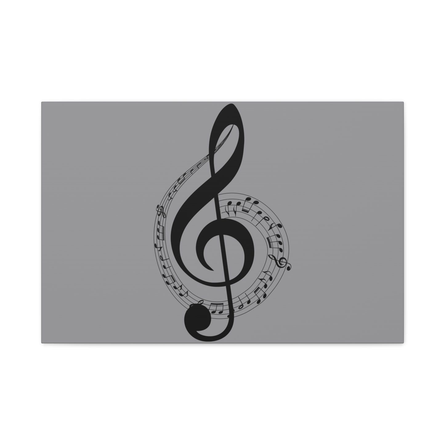 Musical Notes Canvas Print, Wall Art for Musicians, Music Lovers, Home Decor, Gift for Music Teacher, Birthday, Housewarming