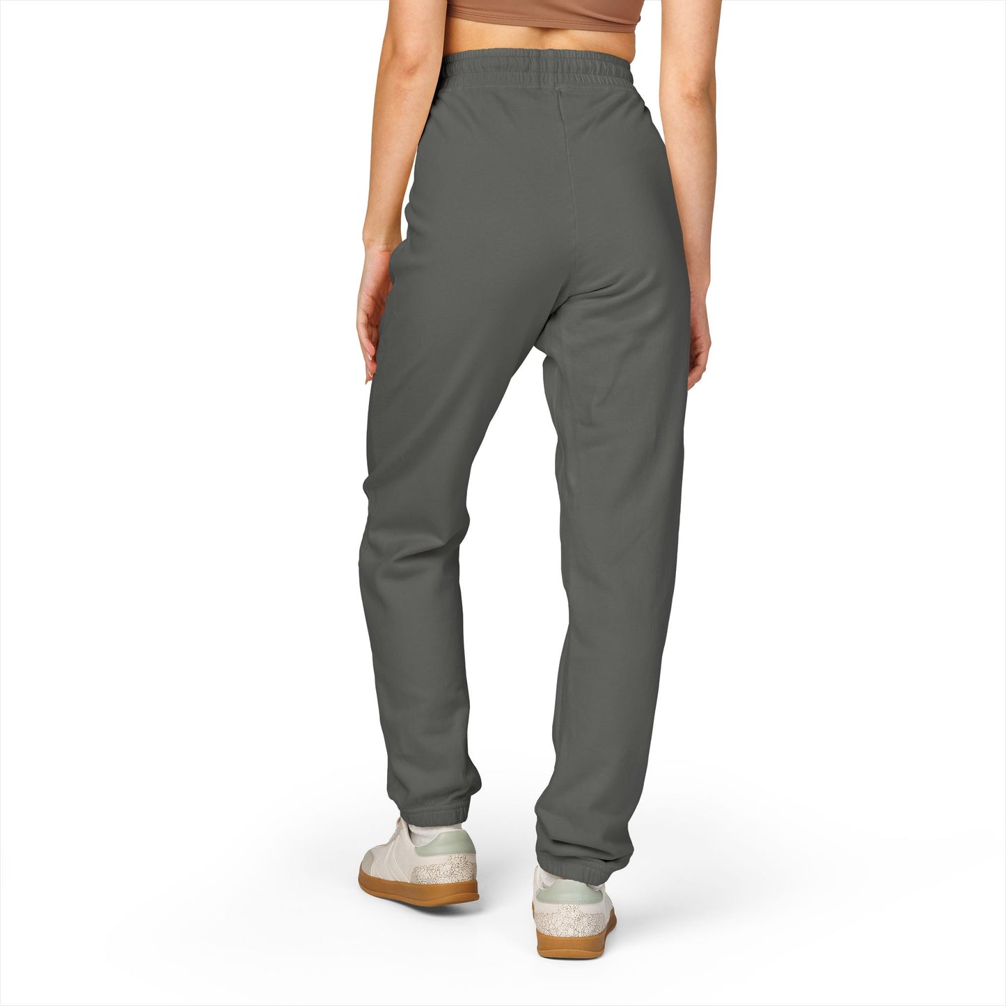Sweatpants — Colorful Cosmic Cat Graphic "Pet Me" Joggers