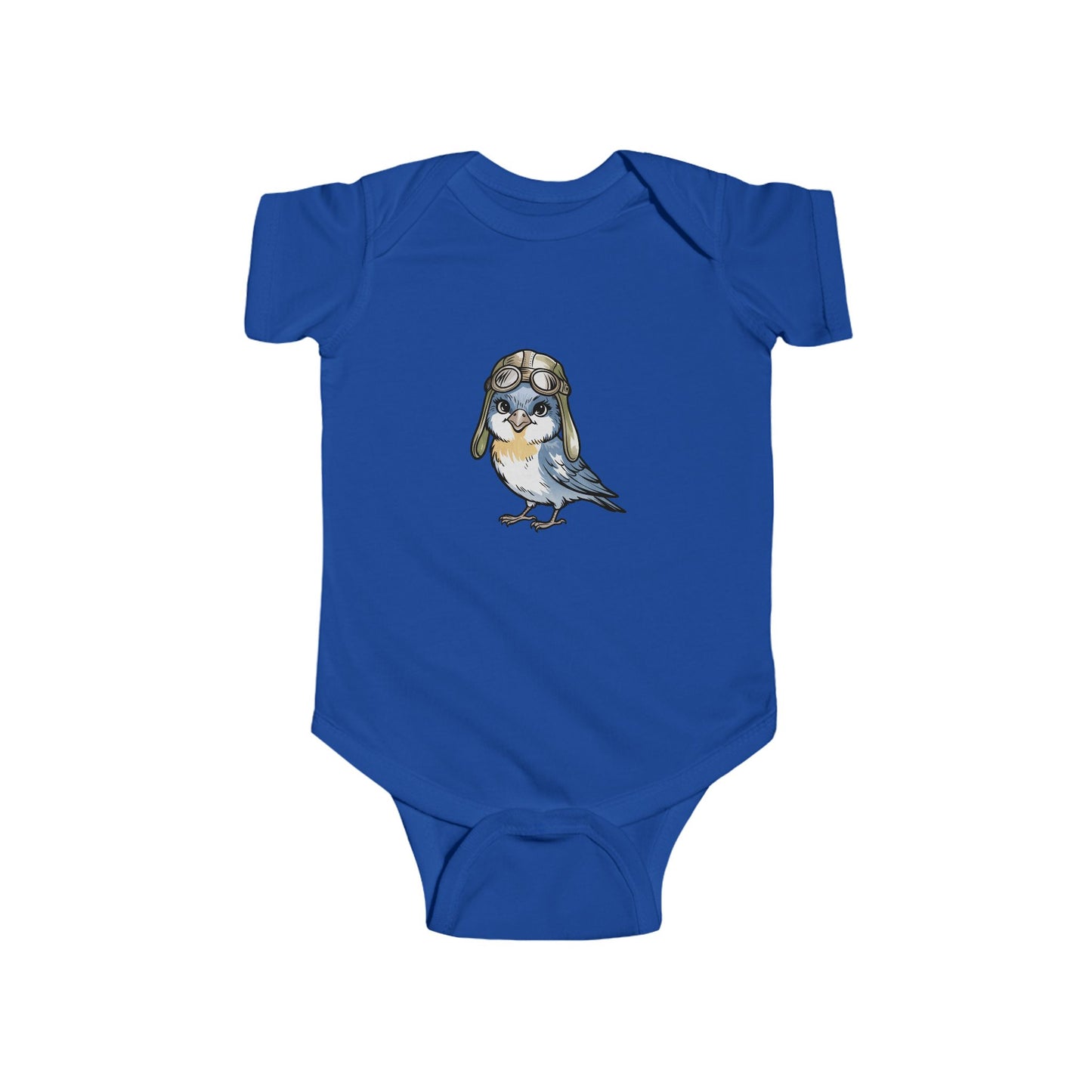Cute Bird Illustration Infant Bodysuit, Baby Outfit, Newborn Gift, Toddler Apparel, Baby Shower Present, Cute Animal Onesie