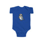 Cute Bird Illustration Infant Bodysuit, Baby Outfit, Newborn Gift, Toddler Apparel, Baby Shower Present, Cute Animal Onesie