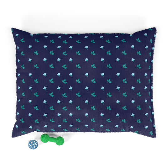 Cozy Floral Pet Bed for Cats & Dogs, Soft Sleeping Pillow, Pet Lover Gift, Dog Bed, Cat Bed