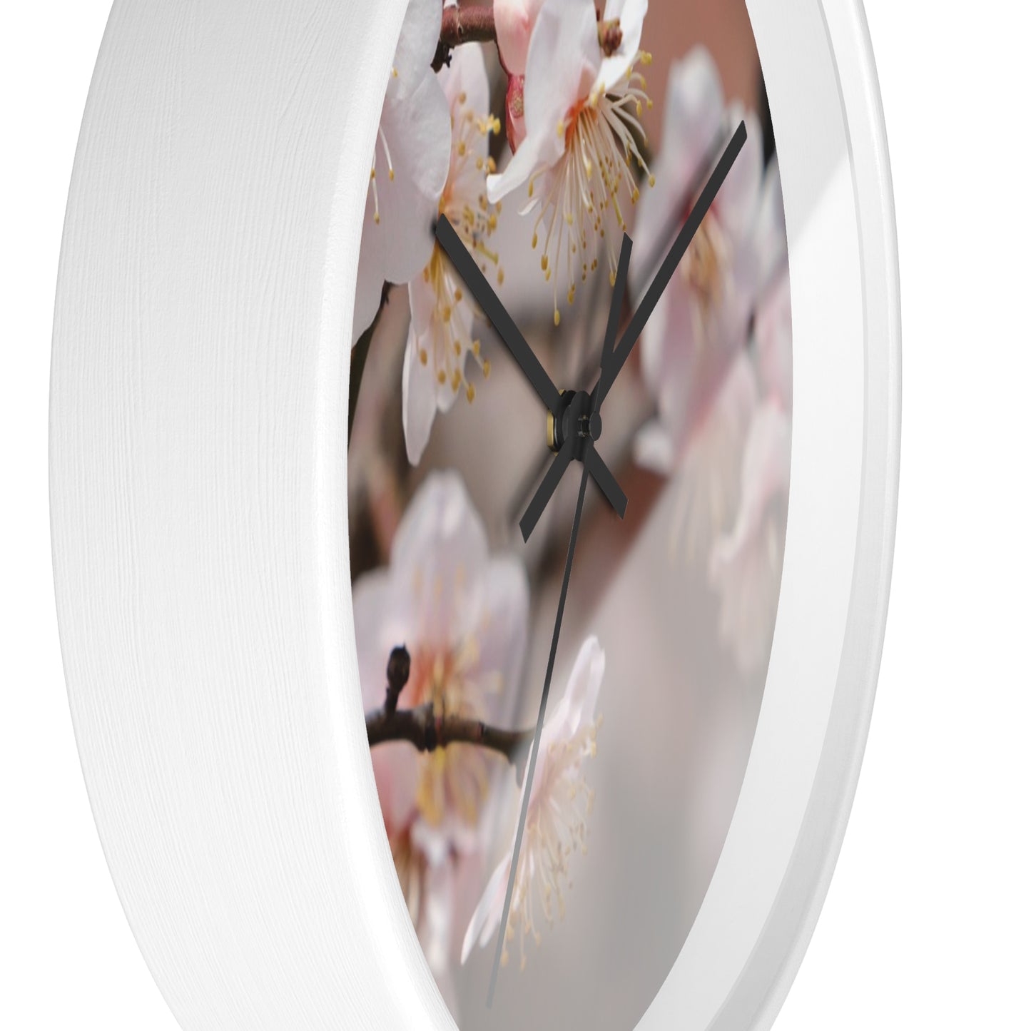 Elegant Floral Wall Clock