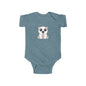Cute Panda Infant Bodysuit, Adorable Baby Onesie, Perfect Baby Shower Gift, Infant Apparel, Cute Baby Outfit, Cartoon Baby Clothes