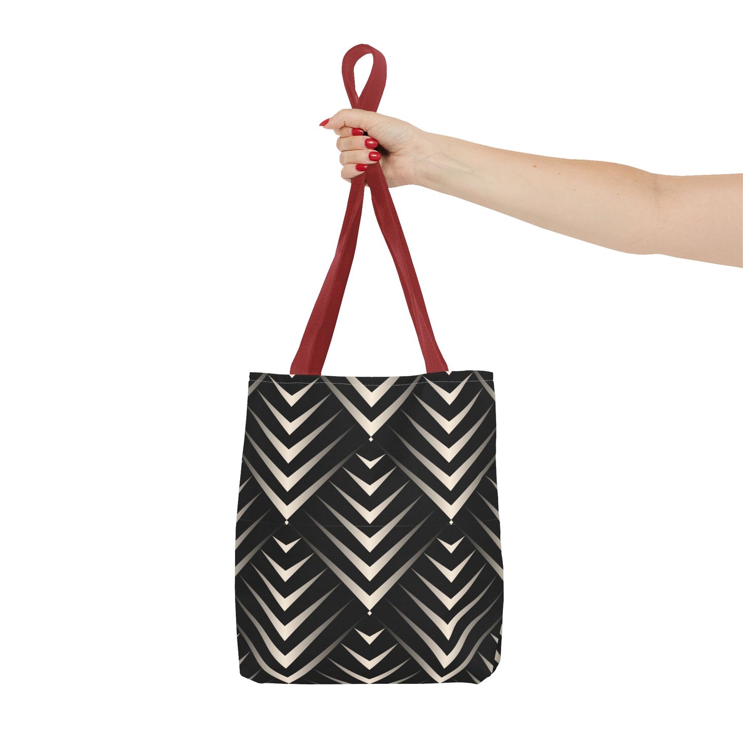 Chic Geometric Tote Bag, Stylish Everyday Bag, Reusable Shopping Tote, Eco-Friendly Gift, Fashion Accessory for All Occasions