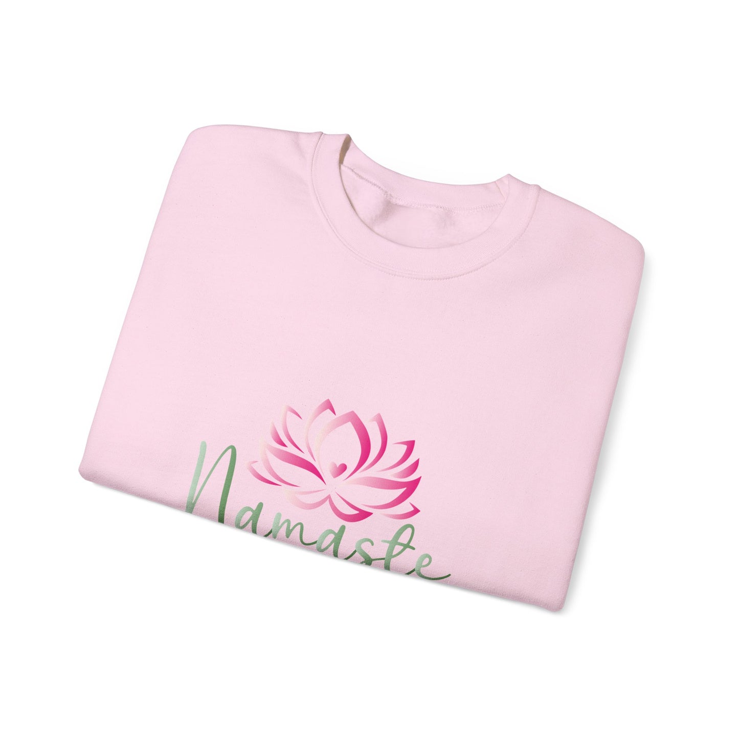Namaste Lotus Sweatshirt — Cozy Yoga Crewneck for Meditation & Mindfulness