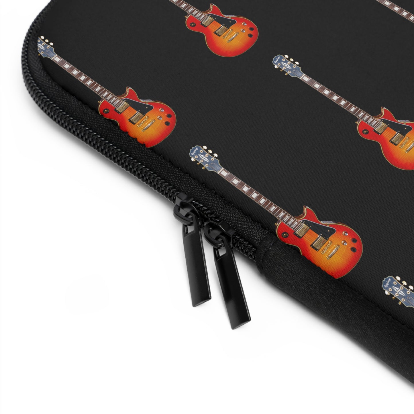 Guitar Pattern Laptop Sleeve | Music Lover Gift