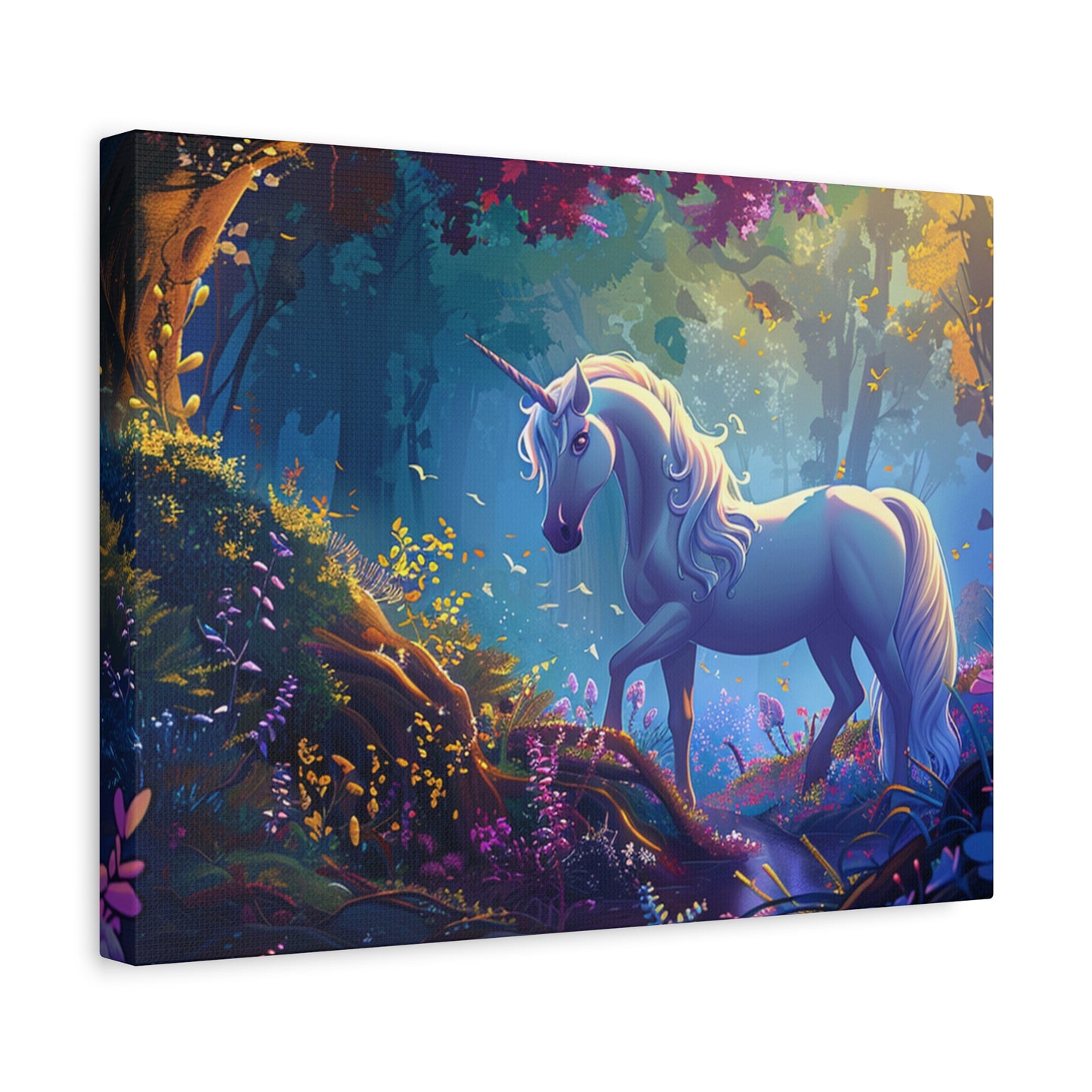 Matte Canvas, Stretched, 1.25" - Unicorn