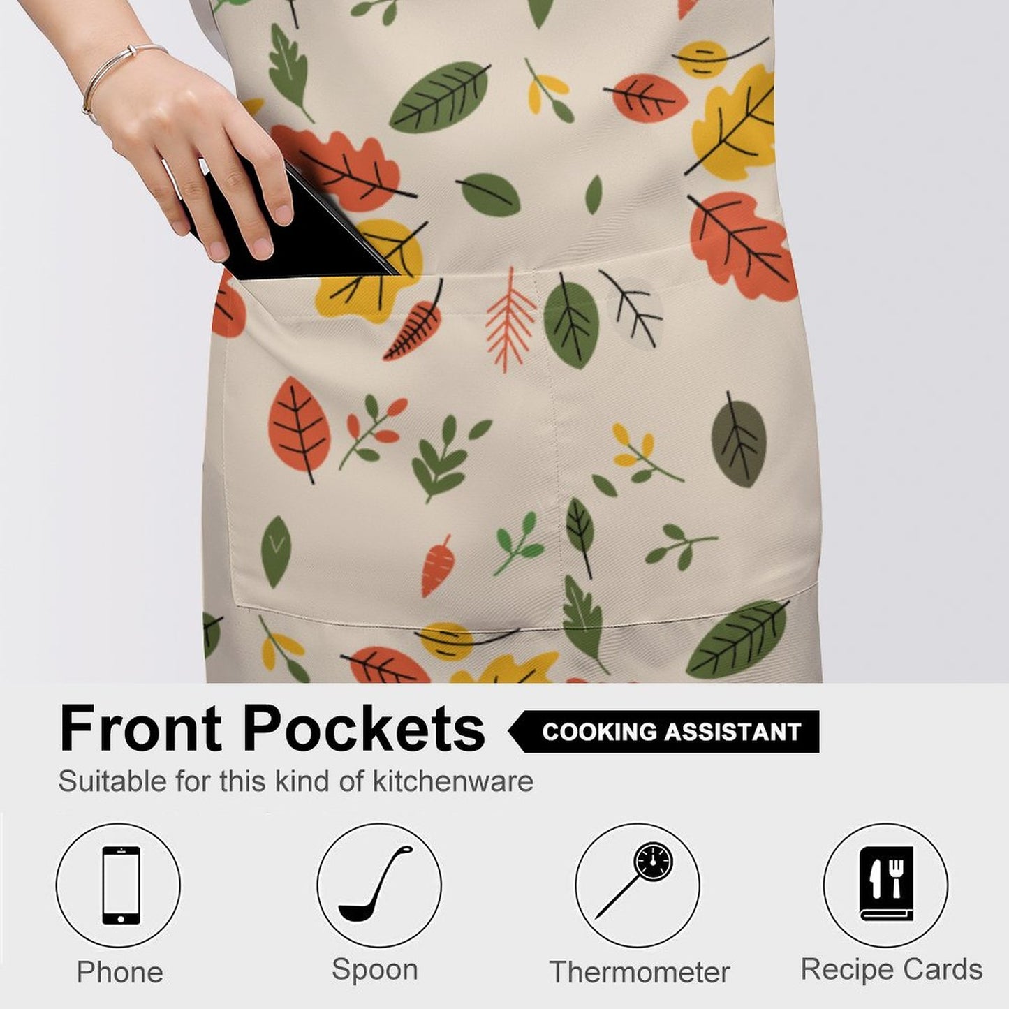 Adult Apron with Pocket - Thanksgiving